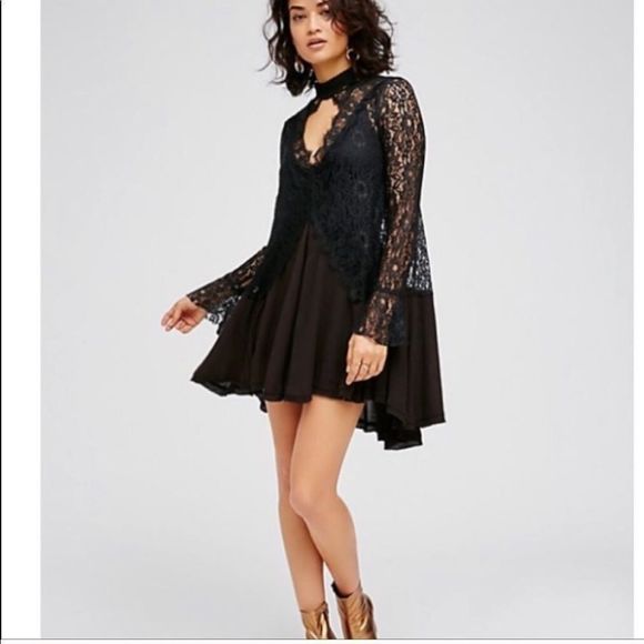 NWT Free People Lace Dress/tunic - Picture 5 of 6